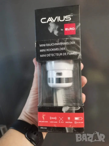 Безжичен пожароизвестителен датчик/сензор за дим, снимка 5 - Друга електроника - 53200537