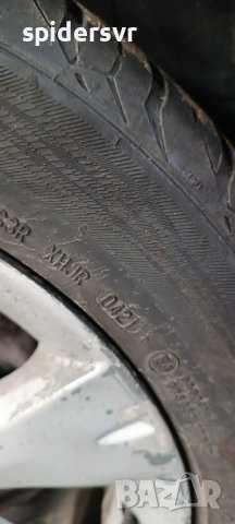 Лети джанти 17" с летни гуми Matador 215/55R17 dot.21, снимка 4 - Гуми и джанти - 43368521