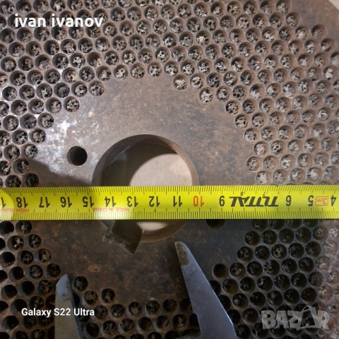 Матрица Гранулатор , снимка 4 - Резервни части за машини - 51891333