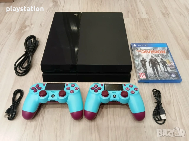 Playstation 4 с два нови контролера + Игра