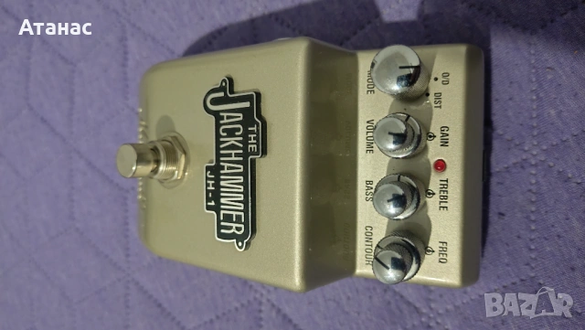 Ефект за китара -  Marshall Jackhammer JH-1 OD Dist, снимка 2 - Китари - 53389607