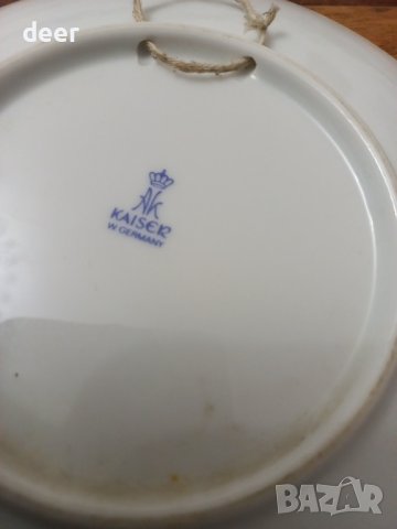 Оригинална порцеланова чиния(KAISER), снимка 3 - Колекции - 43294444