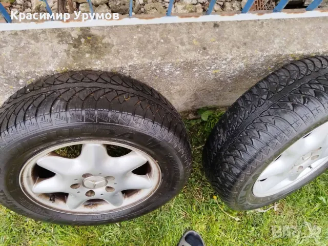 Лети джанти за мерцедес 5x112 R15 mercedes, снимка 3 - Гуми и джанти - 49708959