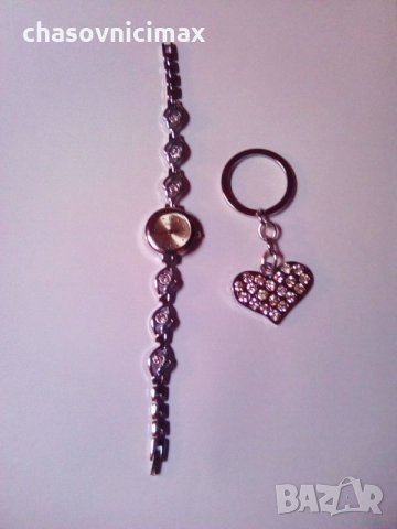 Дамски часовник + ключодържател, снимка 1