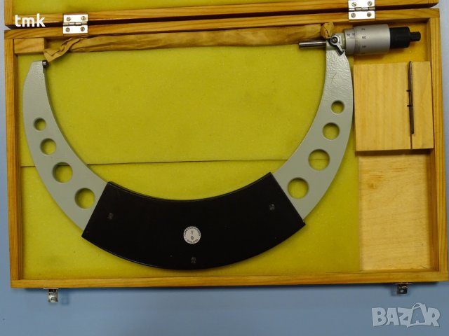 Микрометър SUHL 250-275 mm, 0.01 DDR Micrometer, снимка 2 - Шублери - 38732088