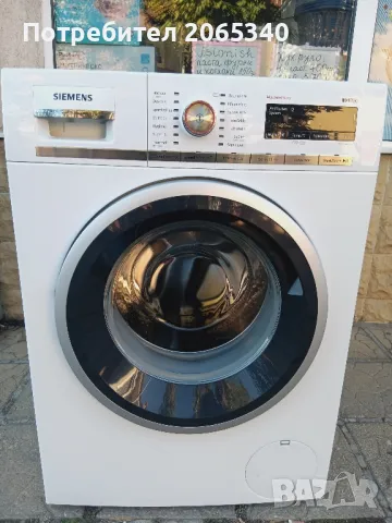 ПЕРАЛНЯ SIEMENS iQ 700 9 кг 1400об А+++, снимка 2 - Перални - 47753934