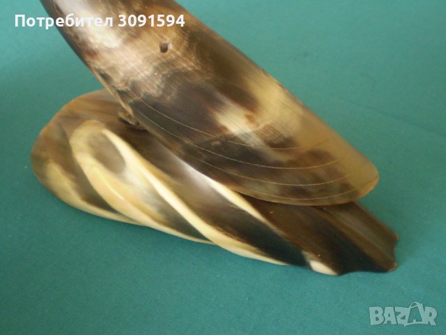 Фигура от моржова кост Лого ретро месокомбинат Плевен, снимка 13 - Колекции - 38326775