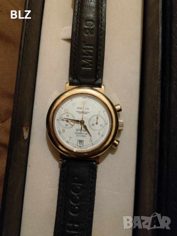Польот / Poljot БУРАН 'МИГ 29' часовник chronograph военен, снимка 1 - Мъжки - 43480333