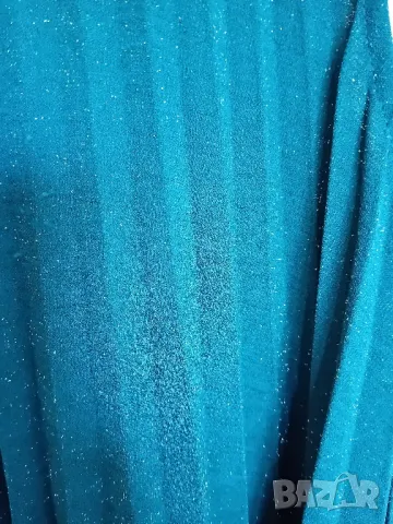 Маслено зелена рокля солей , снимка 3 - Рокли - 49986904