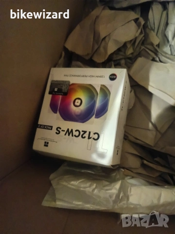 Thermalright Вентилатор за процесор 120 мм Бял ARGB Безшумен 4-пинов PWM – 1550 об/мин (3 броя) НОВИ, снимка 5 - Други - 53013932