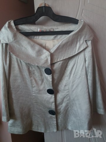 Дамски летен жакет с тънка подплата, снимка 2 - Сака - 33390884