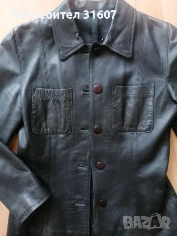 Кожено яке/сако, снимка 4 - Якета - 47471041
