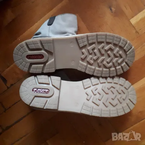 Rieker 42 номер с топъл хастар , снимка 3 - Дамски боти - 47977239