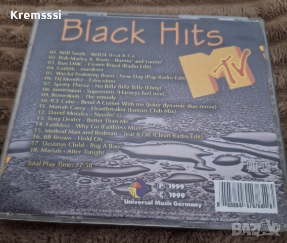 Mtv Black Hits Vol.2 CD-1999/Матричен диск, снимка 2 - CD дискове - 51870617