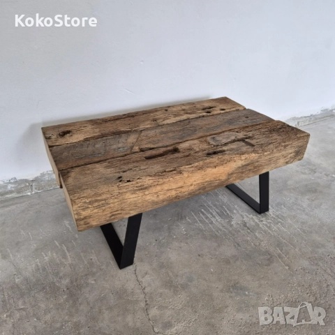 Маса за кафе от старо дърво , снимка 12 - Маси - 52119344