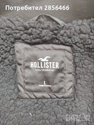 Мъжко яке Hollister размер L, снимка 5 - Якета - 52366608