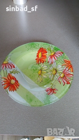 Комплект 6 прозрачни термочаши и чинийки, снимка 2 - Сервизи - 52837288