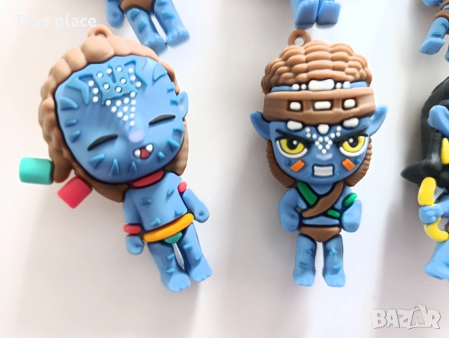 Лот 6 броя фигурки Аватар Avatar Нови, снимка 8 - Фигурки - 53594220