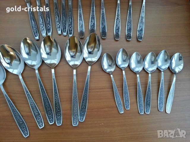 Стари руски прибори за хранене , снимка 4 - Антикварни и старинни предмети - 32738309