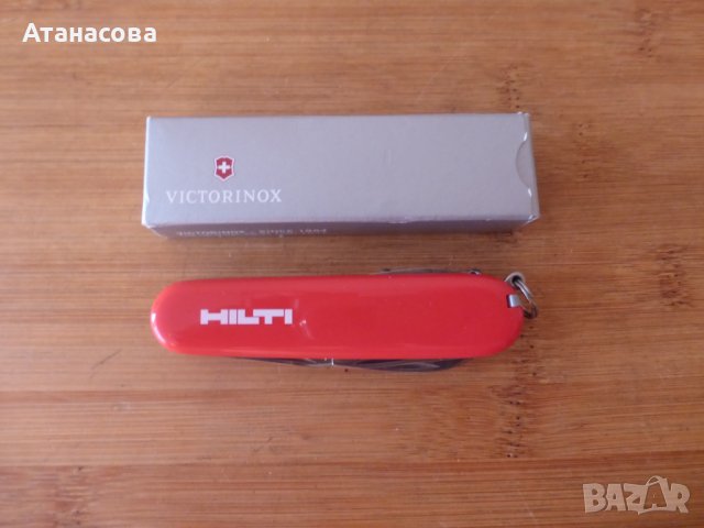 Рядко джобно ножче VICTORINOX HILTI Хилти, снимка 1