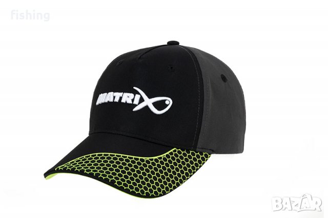 Шапка Matrix Grey / Lime Baseball Cap
