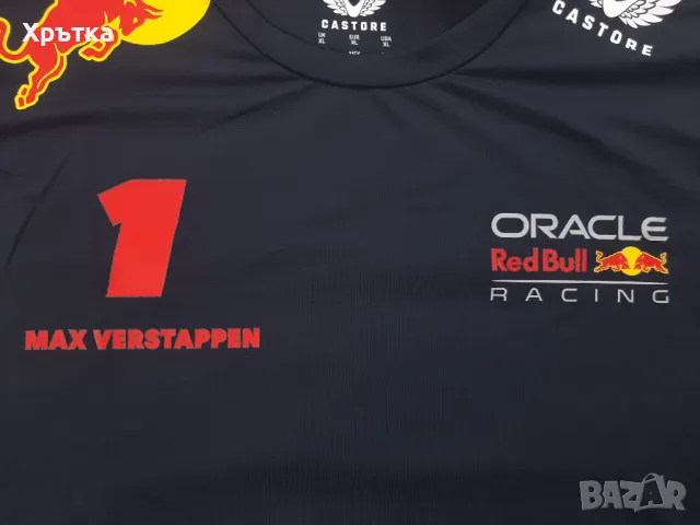 Red Bull Racing Max Verstappen - Оригинална мъжка тениска, снимка 7 - Тениски - 50048068