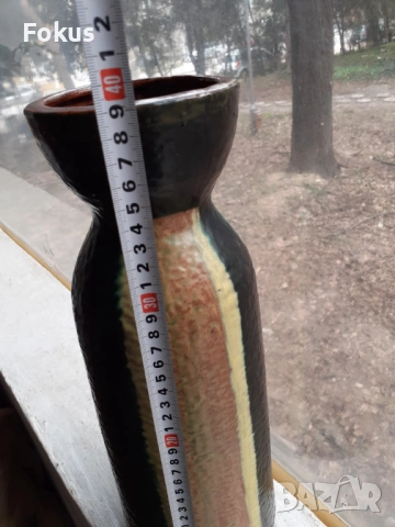 Страхотна голяма ваза немска керамика, снимка 7 - Антикварни и старинни предмети - 53389686