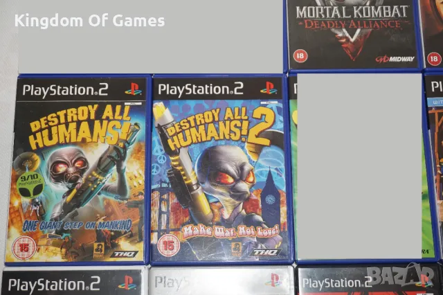 Игри за PS2 Mortal Kombat/Destroy All Humans 1 2/Lemmings/TimeSplitters: Future Perfect/Gran Turismo, снимка 4 - Игри за PlayStation - 45589712