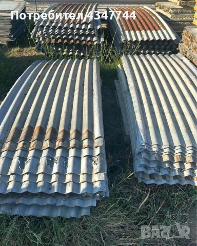 Дъговидно хале 300кв. ферми,ламарина,врати. 