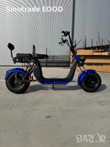 ЕЛЕКТРИЧЕСКИ СКУТЕР MBHMOTO HARLEY HS6 PRO 20АН БАТЕРИЯ, снимка 6 - Мотоциклети и мототехника - 50735108