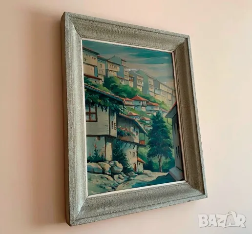 Стара картина В.Търново, снимка 7 - Картини - 48524211