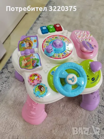 Активна маса за игра Vtech , снимка 3 - Образователни игри - 47958332