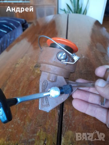 Стара риболовна макара Germina Rileh Rex, снимка 2 - Други ценни предмети - 43715564