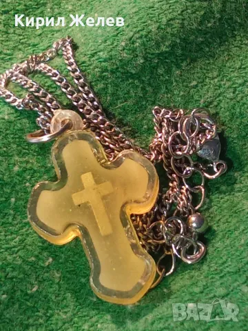 СТИЛНО НАГРЪДНО КРЪСТЧЕ с ВЕРИЖКА СТОМАНЕНА 39714, снимка 11 - Колиета, медальони, синджири - 46497050