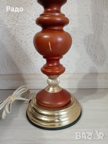 Много голяма старинна лампа, снимка 2 - Настолни лампи - 43944312