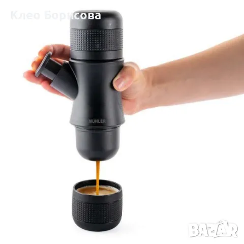 Еспресо машина Muhler MCM-99H, преносима, ръчна, снимка 1