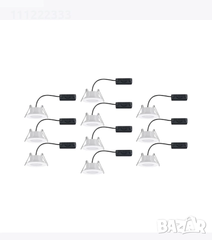Комплект LED осветление Paulmann Calla – 10 броя