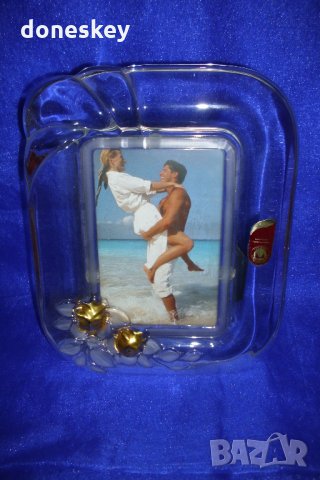 Луксозна рамка за снимка от немски кристал, снимка 2 - Декорация за дома - 32502109