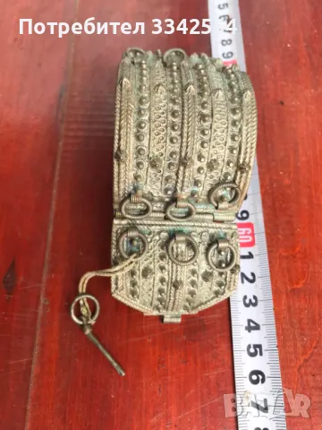 ГРИВНА СРЕБРО САЧАН СТАРИННА БЕЗ ЛИПСИ-140 ГР., снимка 6 - Антикварни и старинни предмети - 49301686