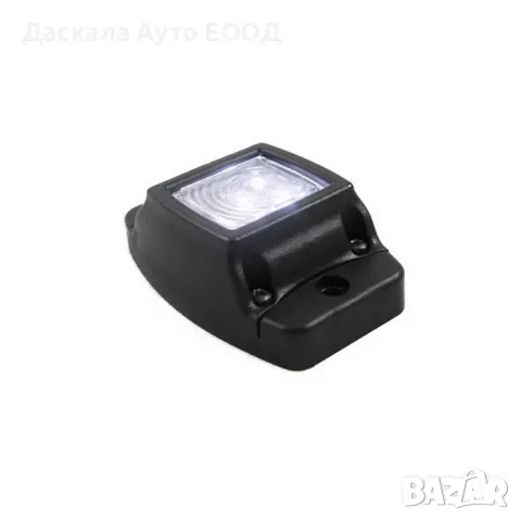 1бр. Бял ЛЕД LED габарит с 3 диода на висока основа, 12-24V , Полша, снимка 2 - Аксесоари и консумативи - 48861128
