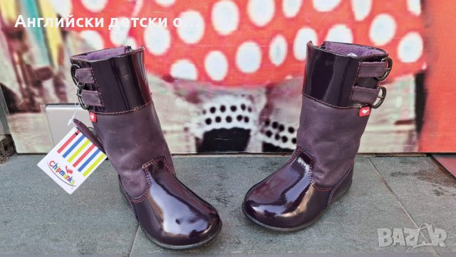 Английски детски ботуши естествена кожа-CHIPMUNKS , снимка 2 - Детски боти и ботуши - 38576913