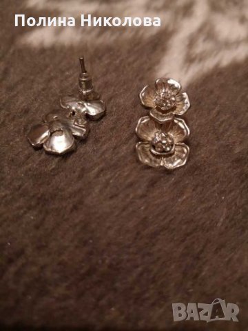 Обеци с винт, снимка 2 - Обеци - 27667407