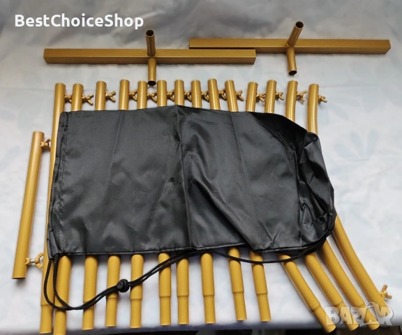 Метална сватбена арка, 2м х 1м рамка за сватбена арка златна, снимка 3 - Други - 53501736