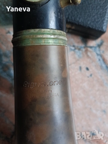 Кларинет Lignatone , Czechoslovakia – за ценители и колекционери. , снимка 8 - Духови инструменти - 53271934