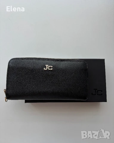 Портфейл от естествена кожа Jacky& Celine