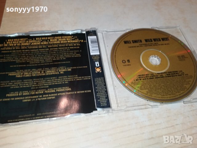 WILL SMITH-WILD WILD WEST CD ВНОС GERMANY 2212230806, снимка 2 - CD дискове - 43510835