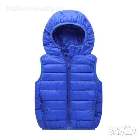 Топъл мекичък елек за момче размер- 110см