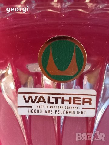 Немско плато ордьовър Walther glass    13/3, снимка 4 - Прибори за хранене, готвене и сервиране - 35136145