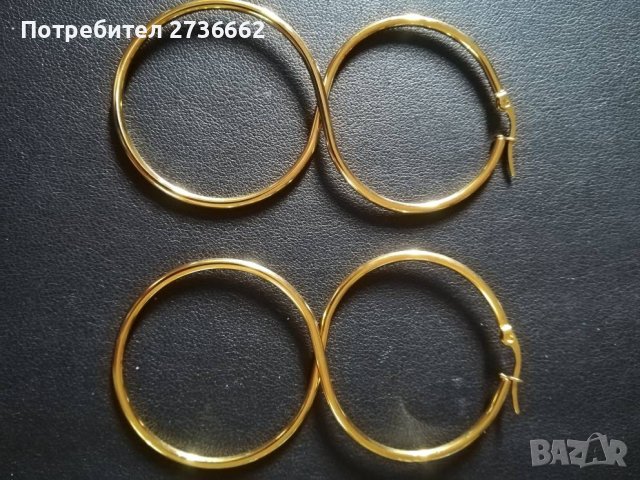 Винтидж Stainless steel обеци, снимка 7 - Обеци - 44086365