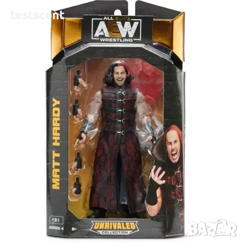 Екшън фигура AEW Broken Matt Hardy Мат Харди Unrivaled играчка WWE AEW figure, снимка 7 - Колекции - 48857107